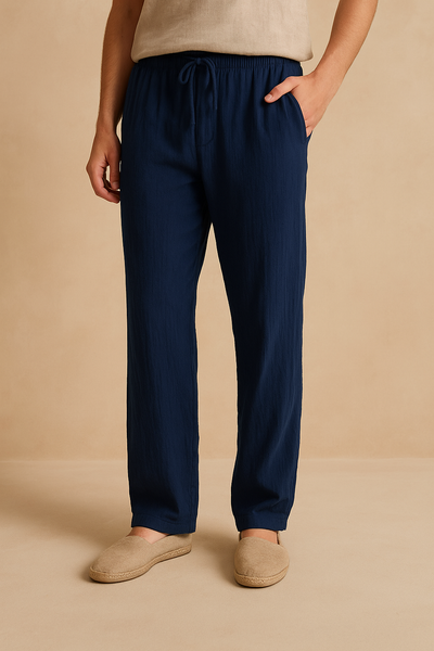 Hose Herren aus soft-touch-stoff locker geschnitten atmungsaktiv & casual