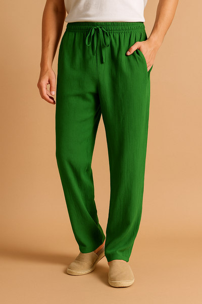 Hose Herren aus soft-touch-stoff locker geschnitten atmungsaktiv & casual