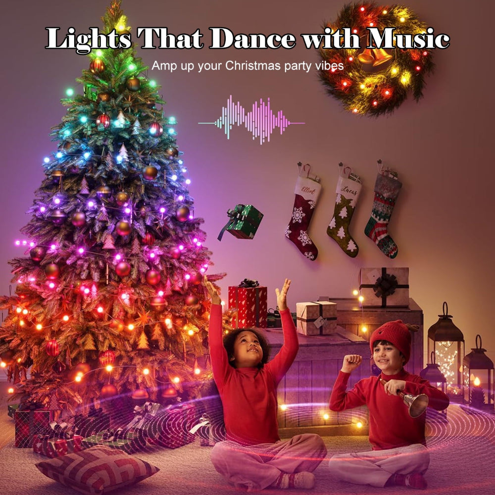 LED-Weihnachtsbeleuchtung Outdoor Weihnachtsbaum Intelligente Steuerung Smart Control Dekoration