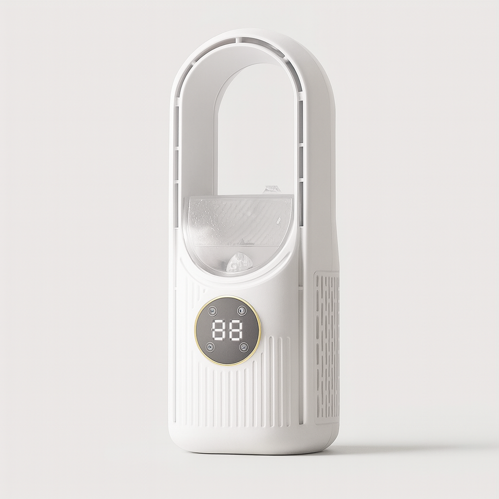 White CoolMist 3-in-1 Rotorless Fan & Air Purifier