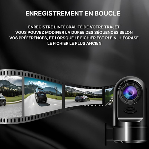 Dashcam Auto mit Überwachungskamera