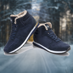 Lässige warme Winterschuhe für Herren – Hohe Sneakers mit Fellfutter