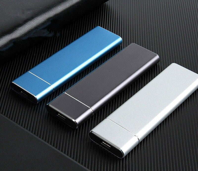 Tragbare externe 8TB SSD mit USB 3.1 für schnelle Dateiübertragungen - leichtes und kompaktes Design
