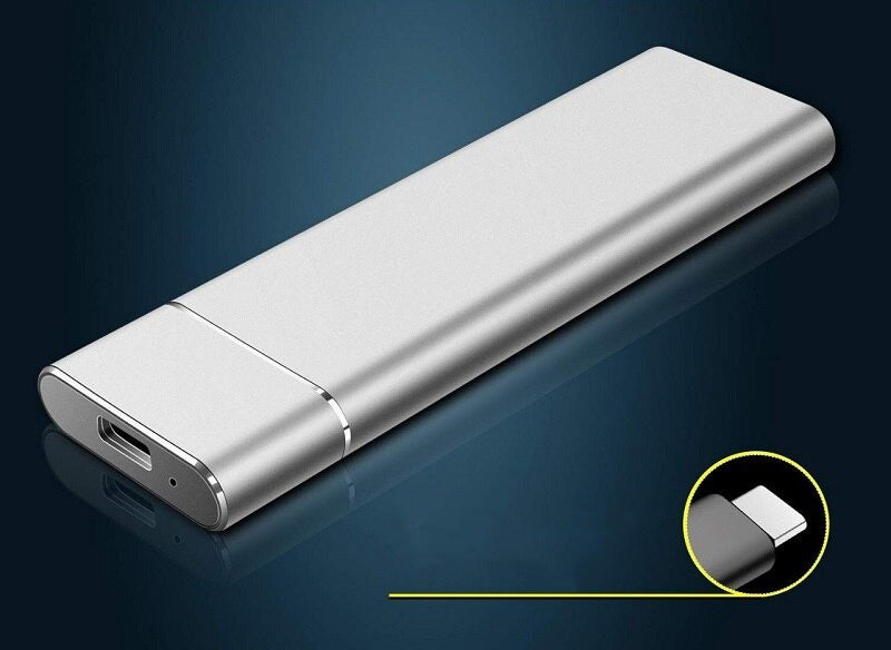 Tragbare externe 8TB SSD mit USB 3.1 für schnelle Dateiübertragungen - leichtes und kompaktes Design