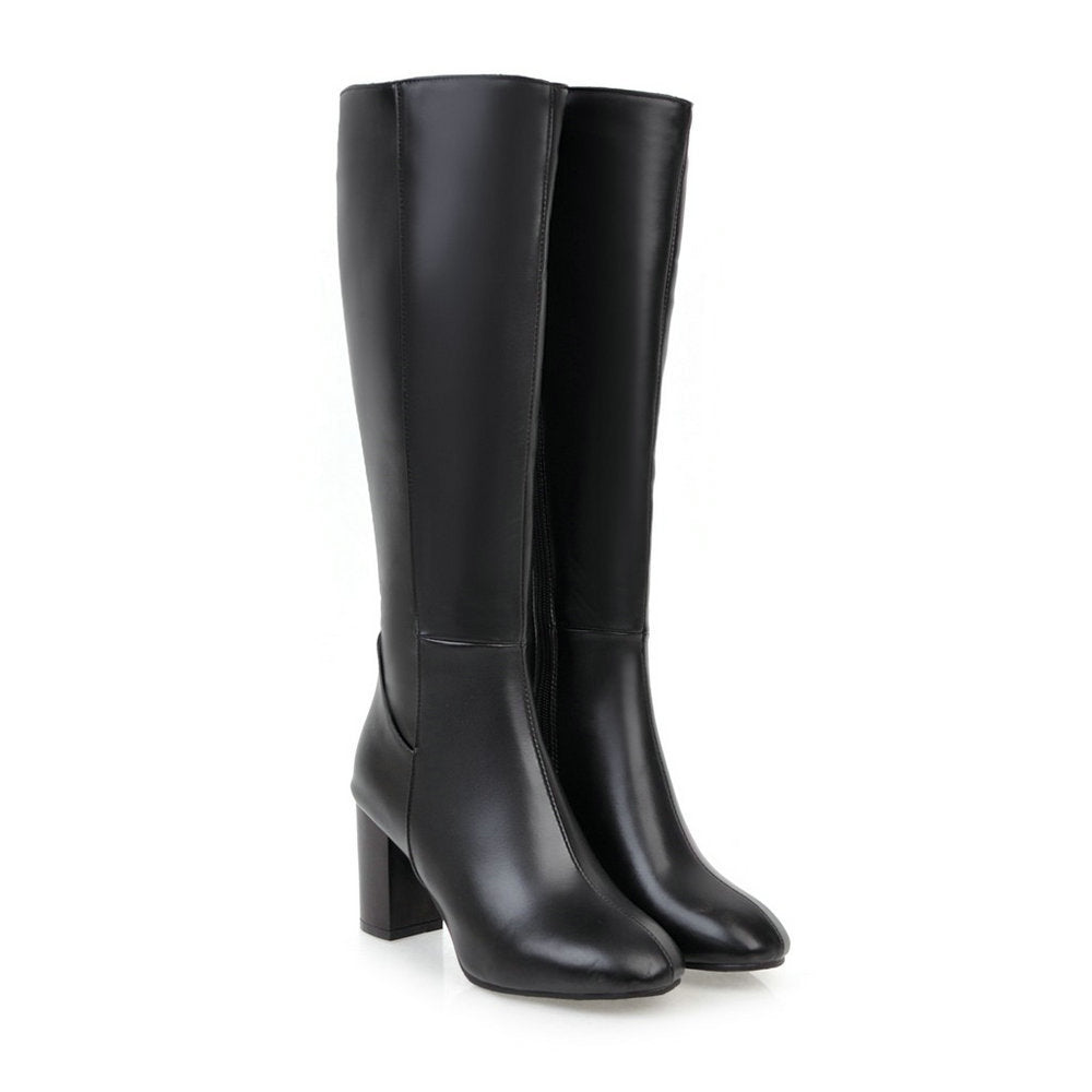 Bequeme Hohe Stiefel Für Damen | Mit Absatz