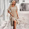 EMERY - Midi-Sommerkleid mit Blumenmuster