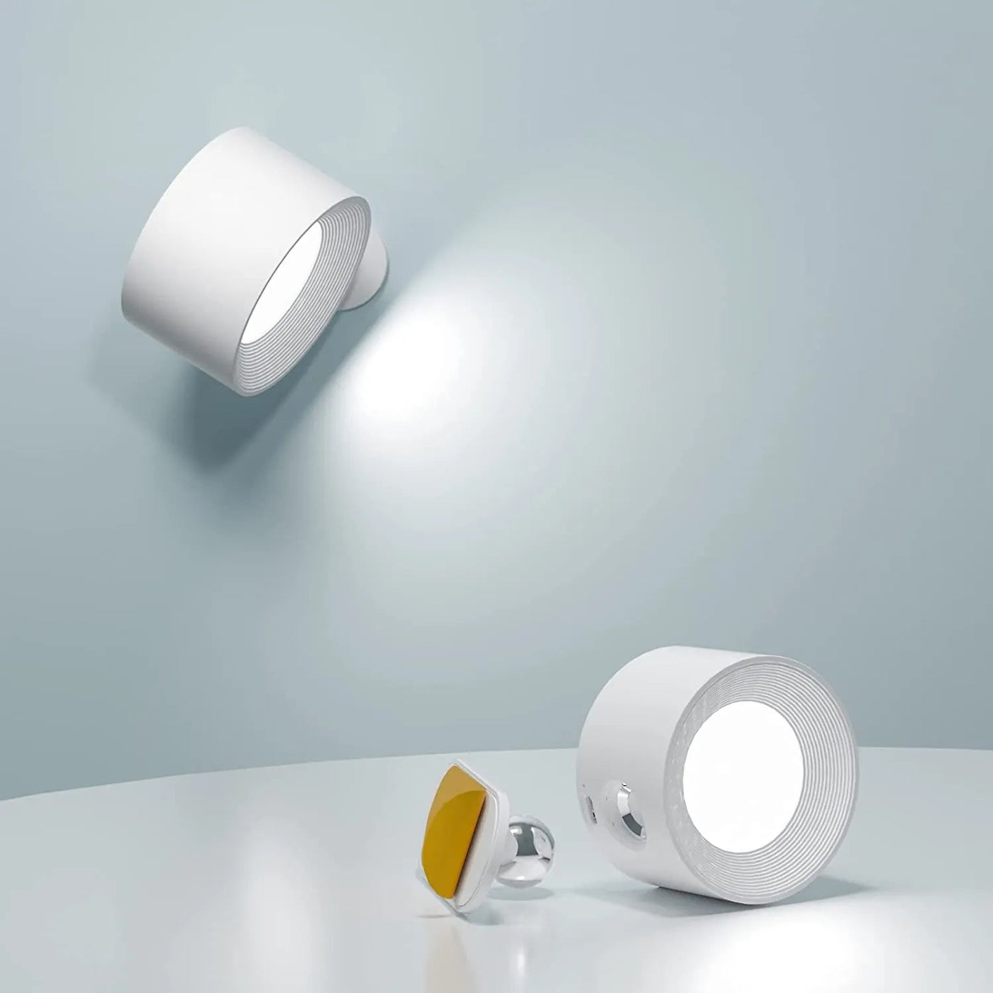 Easystick Magnetische, kabellose Wandlampe - Klebende, wiederaufladbare LED-Lampe