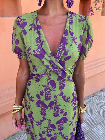 Amalia | Raffiniertes Sommerkleid