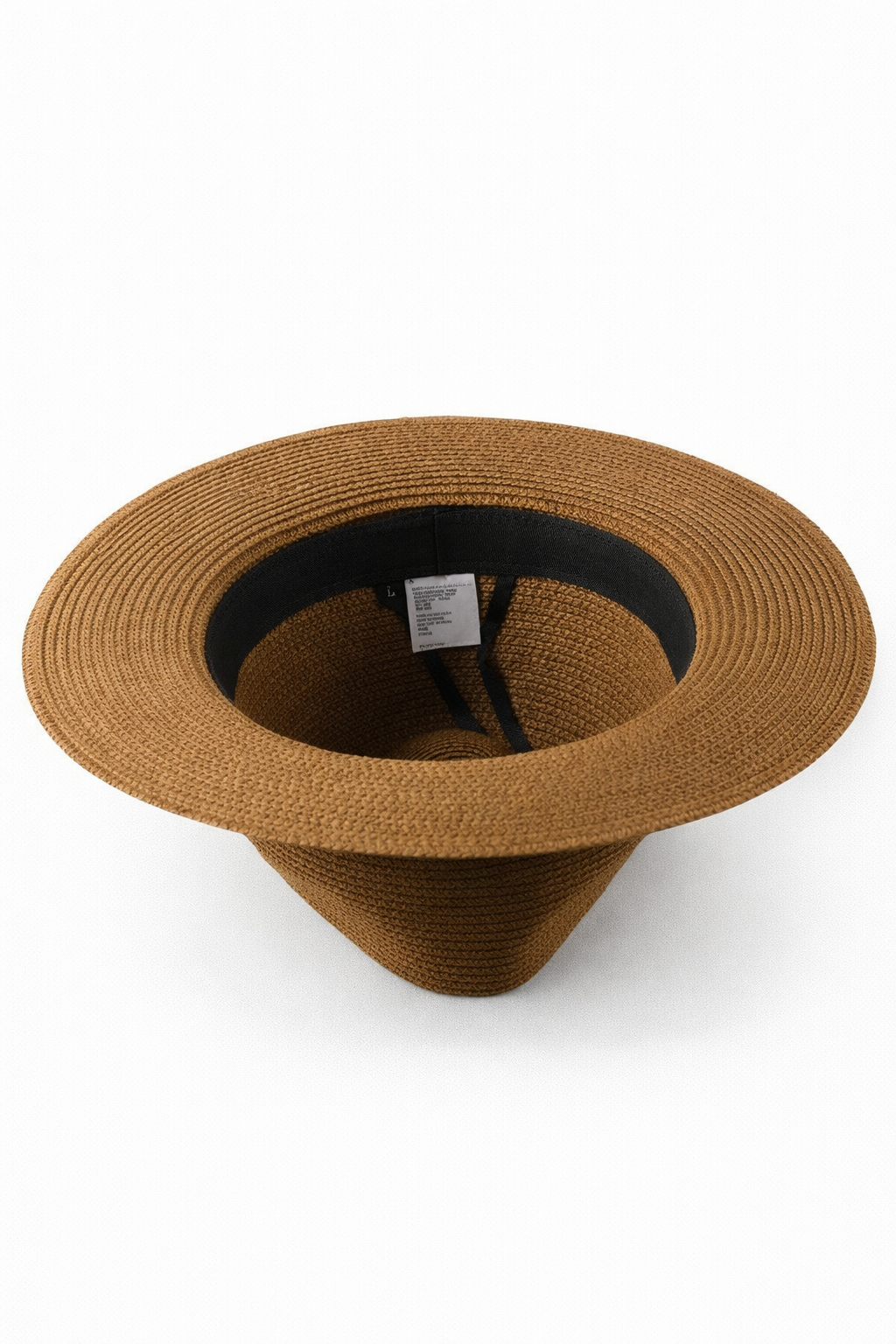 Brown Elegant classic Panama hat
