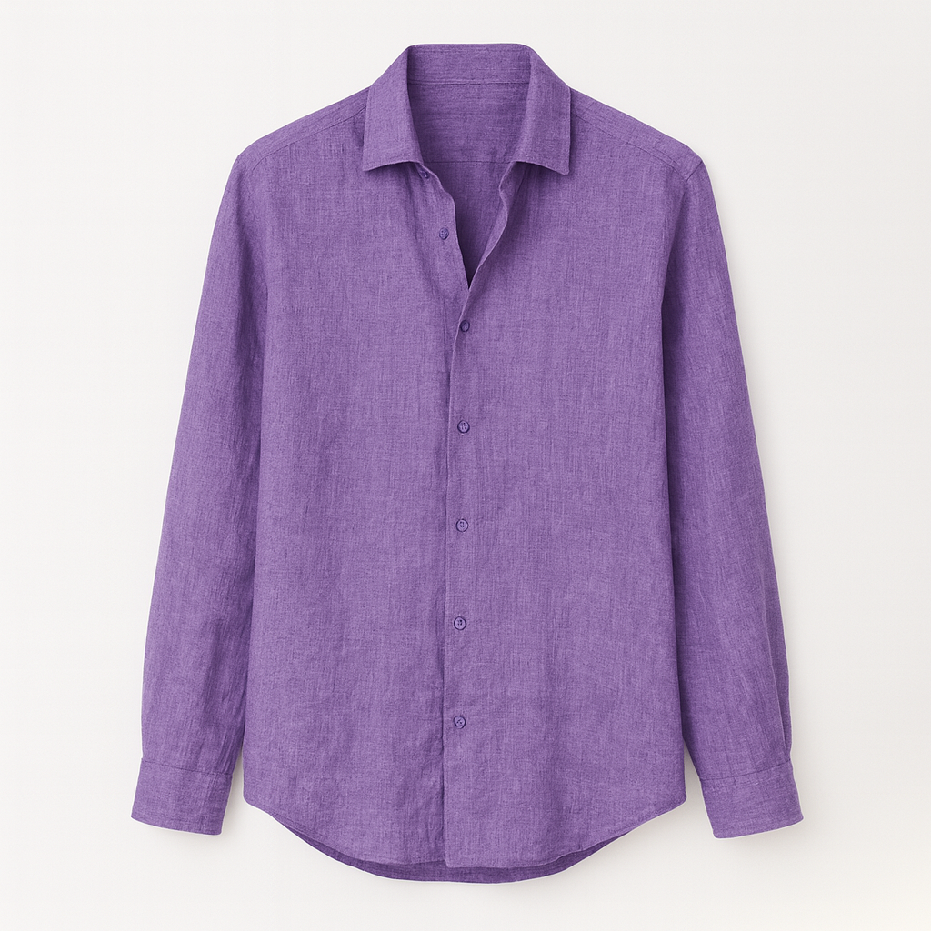 Violet Textured shirt for men
