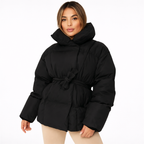 Black  Elisa - Warm down jacket for women