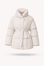 White Elisa - Warm down jacket for women