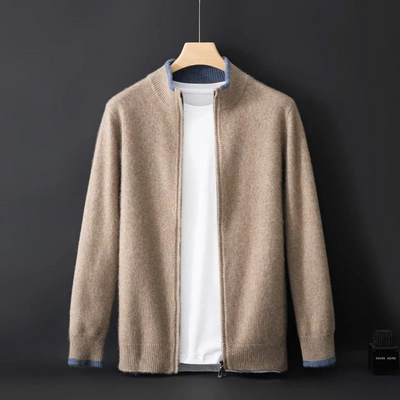 Klassische Strickjacke aus Wolle für Männer