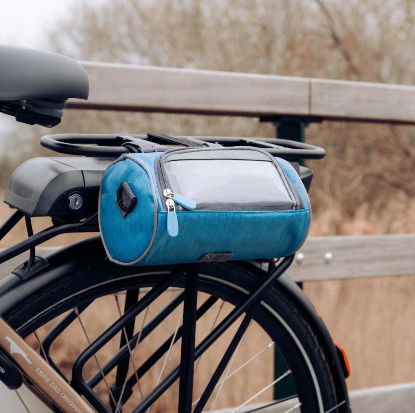 Fahrradtasche mit Touchscreen - spritzwassergeschützt & multifunktional - passend für jedes Fahrrad