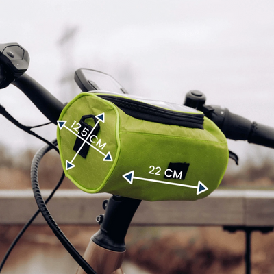 Fahrradtasche mit Touchscreen - spritzwassergeschützt & multifunktional - passend für jedes Fahrrad