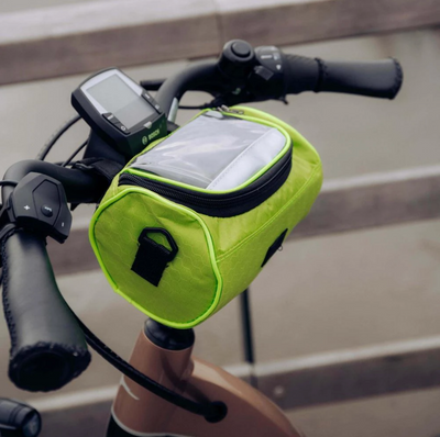 Fahrradtasche mit Touchscreen - spritzwassergeschützt & multifunktional - passend für jedes Fahrrad