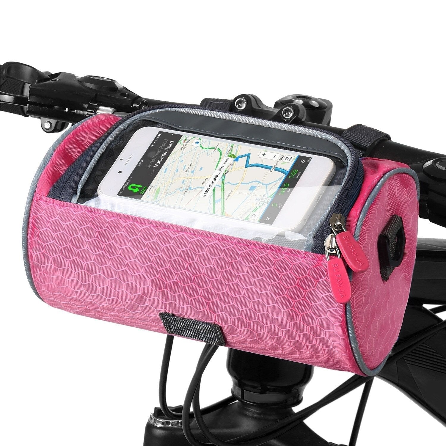 Fahrradtasche mit Touchscreen - spritzwassergeschützt & multifunktional - passend für jedes Fahrrad