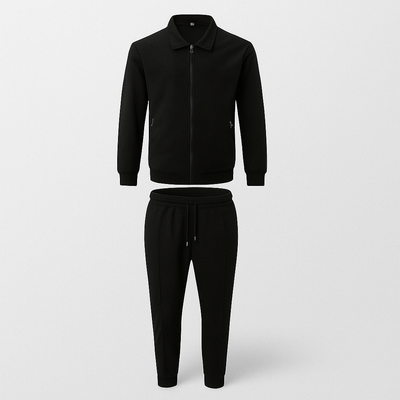 Black Men's Casual Set