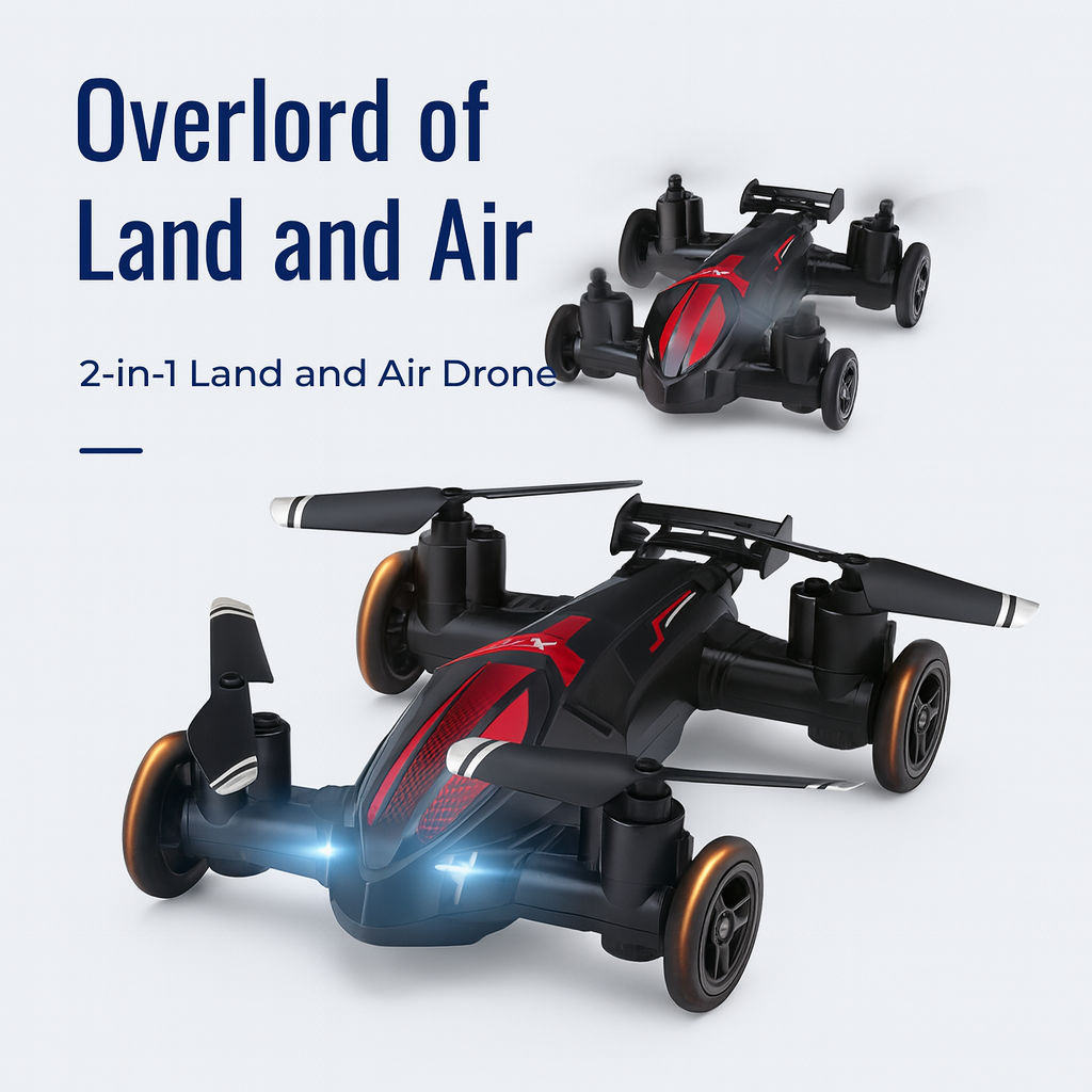 FlyCart - Drone and racing car in one