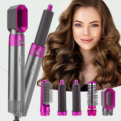 Styling-Tools Warmluftbürste Set Mehrfachaufsätze Haarpflege