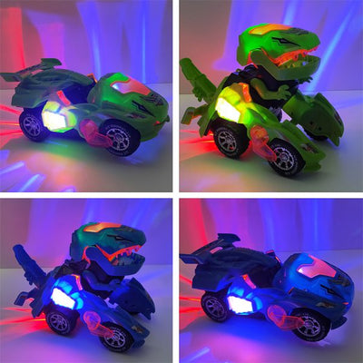 LED-Dinosaurier-Wagen