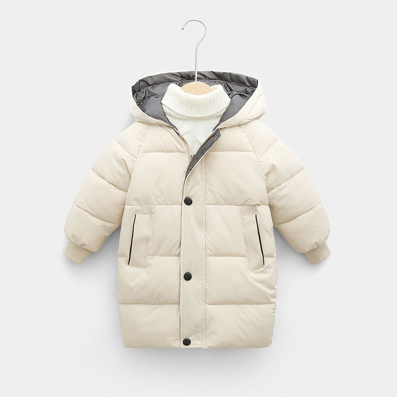 Chaqueta parka de invierno cálida para niños