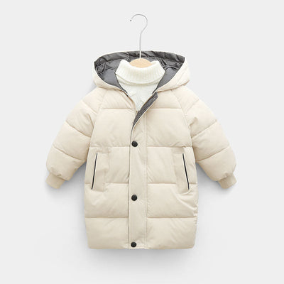 Chaqueta parka de invierno cálida para niños