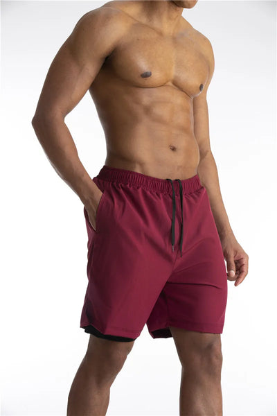 Titan | Gefütterte Laufshorts mit Handytasche - Komfort und Funktionalität