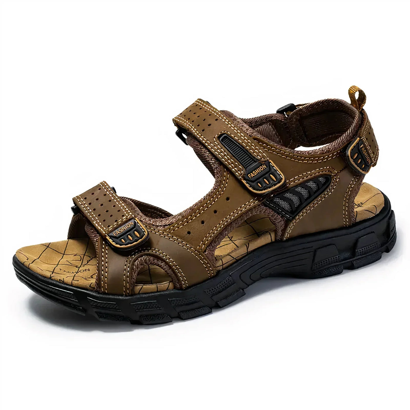 Orthopädische Hudson Sandalen für Herren – verstellbar, fußgewölbestützend & rutschfest