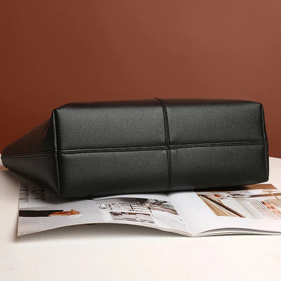 TEREZA | Elegante PU-PU Lederhandtasche mit geräumiger Aufteilung