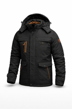 Herren Winterjacke Tactical - Wasserdicht und gefüttert mit abnehmbarer Kapuze