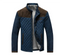 Herren Langarm Jacke Hochwertiger Stoff Elegant Bequem