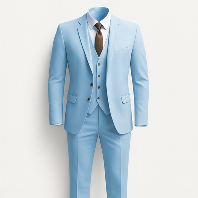 Blue 3-piece Suit