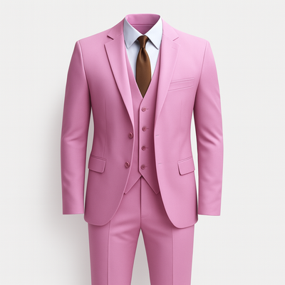 Pink 3-piece Suit