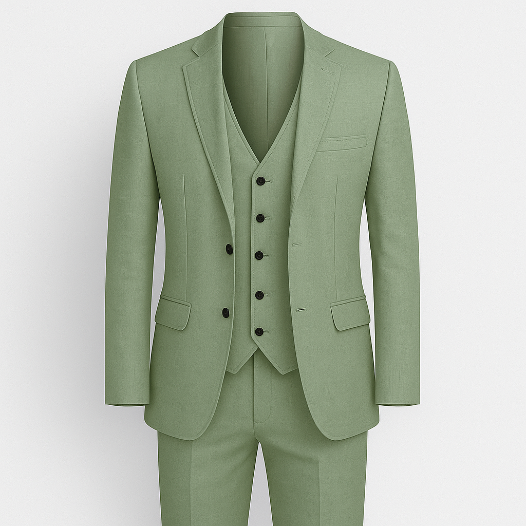 Green Men's Suit