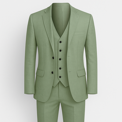Green Men's Suit