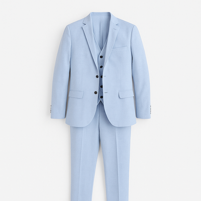 Light Blue Men's Suit