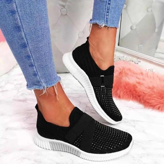 Damen-Sneakers mit Klettverschluss - Verbessern Sie Ihre Haltung