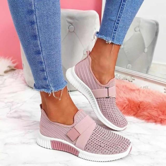 Damen-Sneakers mit Klettverschluss - Verbessern Sie Ihre Haltung