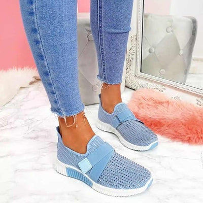 Damen-Sneakers mit Klettverschluss - Verbessern Sie Ihre Haltung