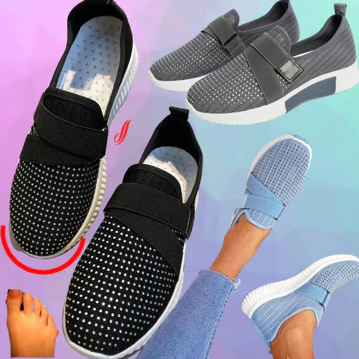 Damen-Sneakers mit Klettverschluss - Verbessern Sie Ihre Haltung