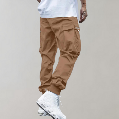 Vielseitige Herren-Cargohose mit schmalem Bein
