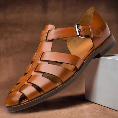 Hubert - Sommersandalen aus PU Leder für Männer