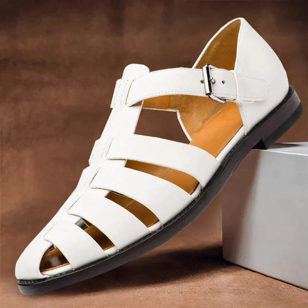 Hubert - Sommersandalen aus PU Leder für Männer
