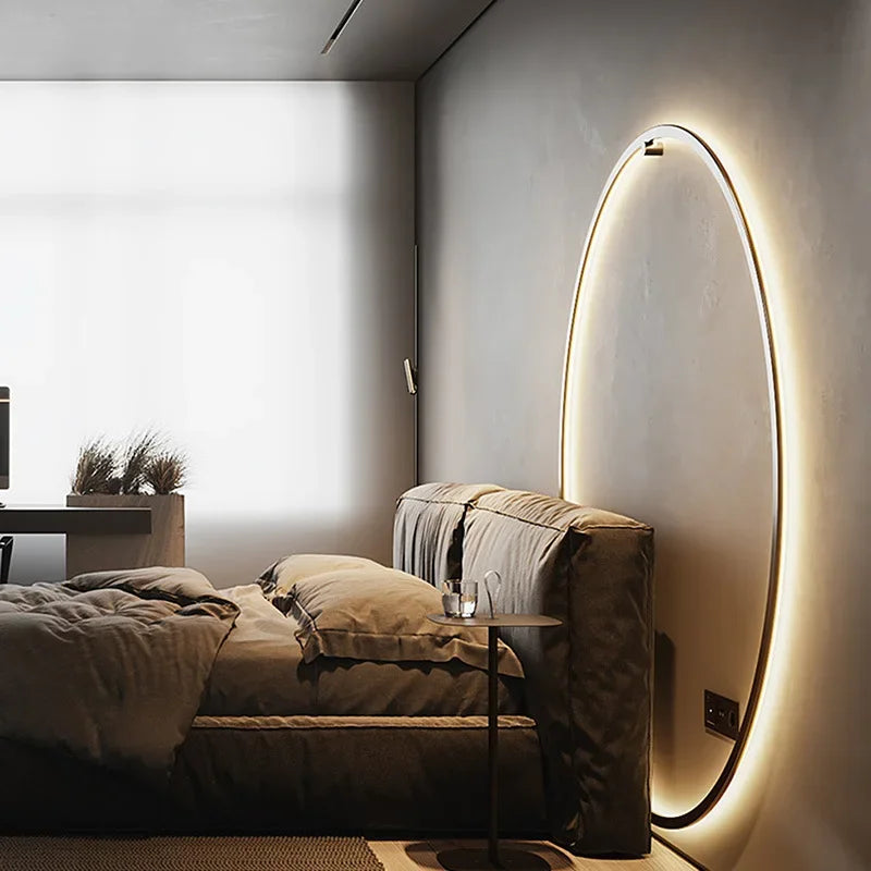 Wandleuchte Modern Rund Minimalistisch LED Design