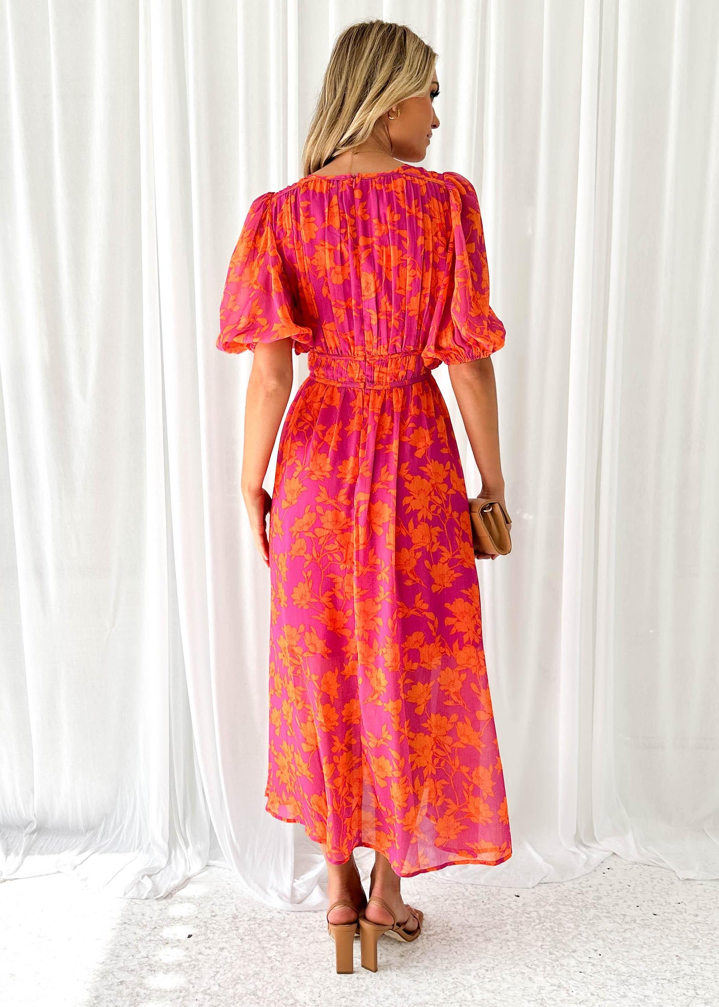 Catherine - Langes Kleid mit Herzausschnitt für Frauen
