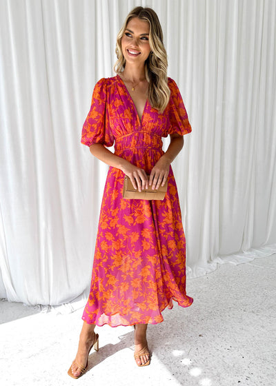 Catherine - Langes Kleid mit Herzausschnitt für Frauen