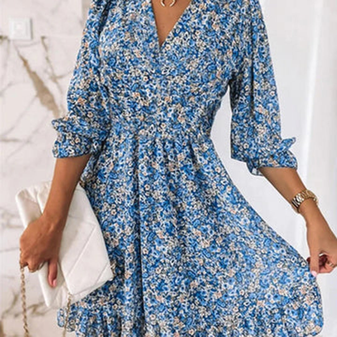 JANNINE - Elegantes Sommer-Minikleid