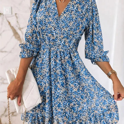 JANNINE - Elegantes Sommer-Minikleid
