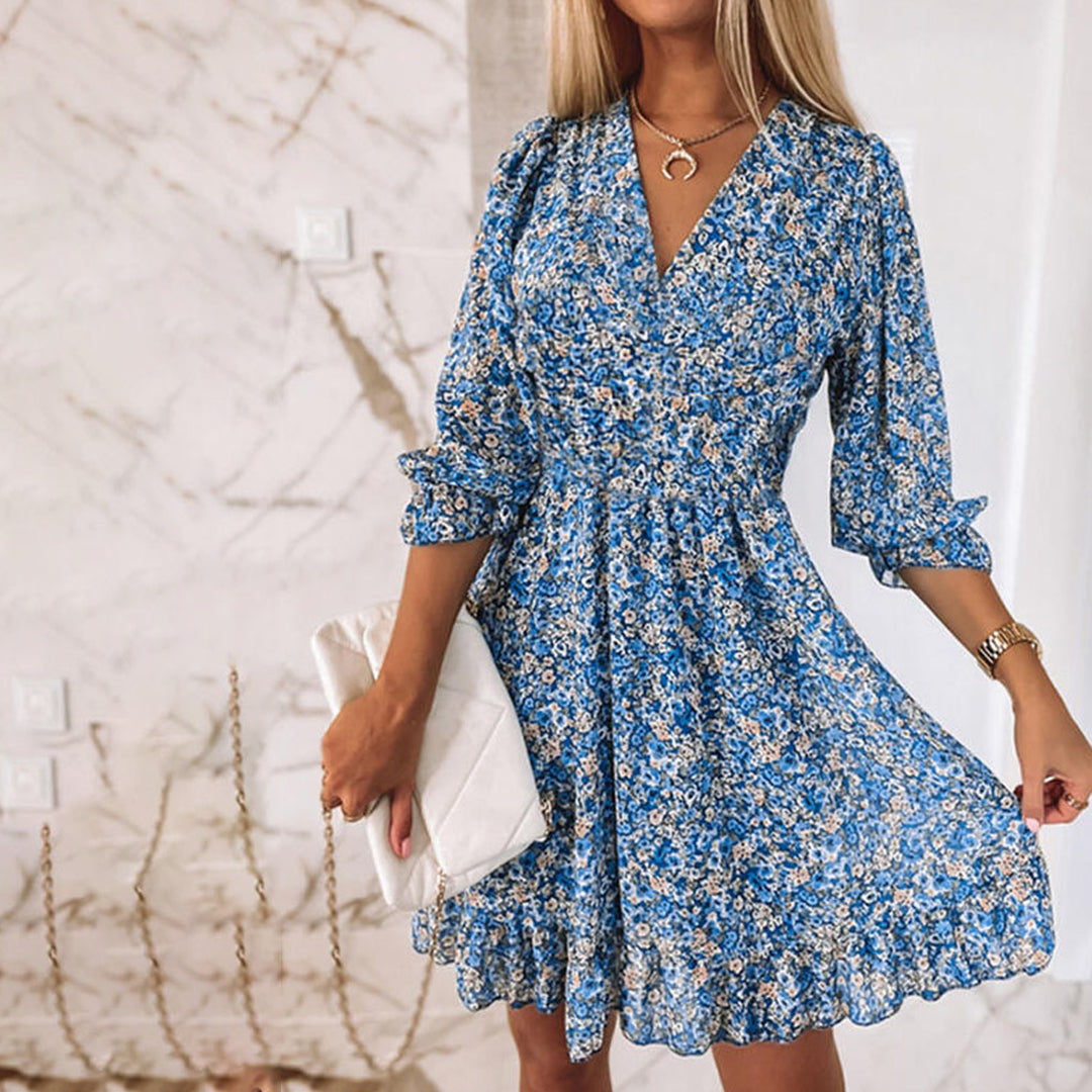 JANNINE - Elegantes Sommer-Minikleid